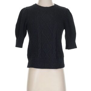 GAP Black Cable Knit Women's Sweater